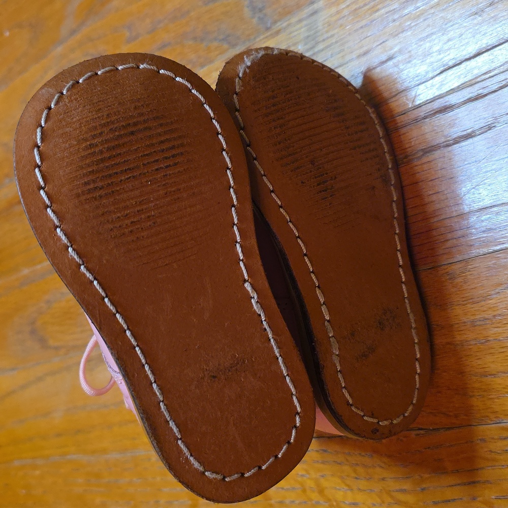 Like New!!! JOSMO Walker Shoes Size 4 Pink Ostrich - Picture 8 of 8
